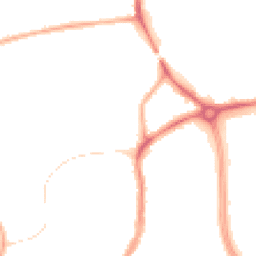 Night-time road noise heatmap for FY3 7HH