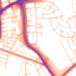 Daytime road noise heatmap for FY3 7PD