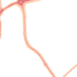 Night-time road noise heatmap for FY3 7PD