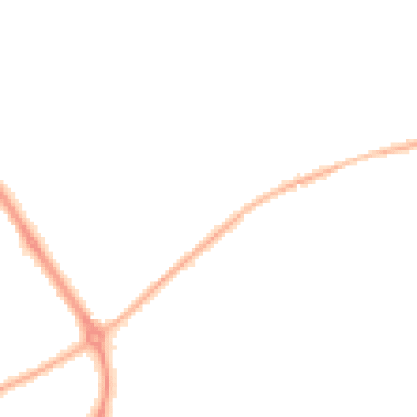 Night-time road noise heatmap for FY3 7RN