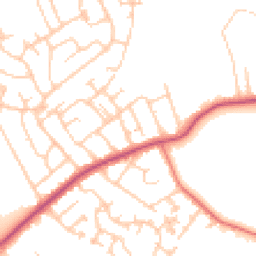 Daytime road noise heatmap for FY3 7SF