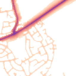 Daytime road noise heatmap for FY3 7SZ