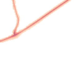 Night-time road noise heatmap for FY3 7SZ