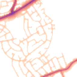 Daytime road noise heatmap for FY3 7TQ