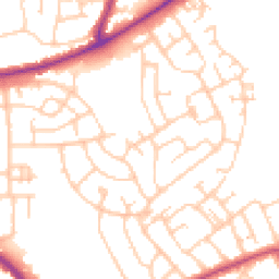 Daytime road noise heatmap for FY3 7UA