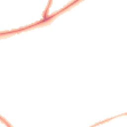 Night-time road noise heatmap for FY3 7UA