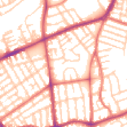 Daytime road noise heatmap for FY3 8BB