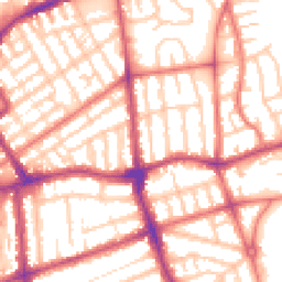 Daytime road noise heatmap for FY3 8DS