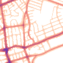 Daytime road noise heatmap for FY3 8ET