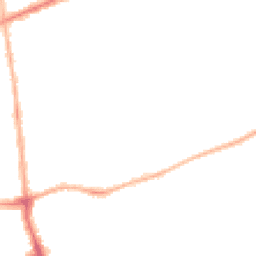 Night-time road noise heatmap for FY3 8ET