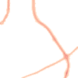 Night-time road noise heatmap for FY3 8JY