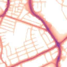 Daytime road noise heatmap for FY3 8LA
