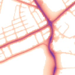 Daytime road noise heatmap for FY3 8NA
