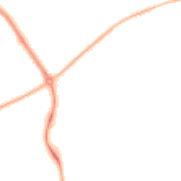 Night-time road noise heatmap for FY3 8NS