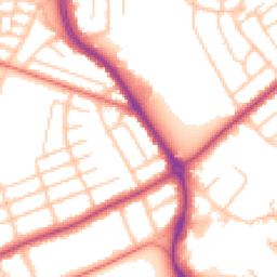 Daytime road noise heatmap for FY3 8PA