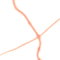 Night-time road noise heatmap for FY3 8PA