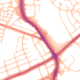 Daytime road noise heatmap for FY3 8PG