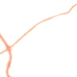 Night-time road noise heatmap for FY3 8PU
