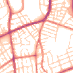 Daytime road noise heatmap for FY3 8RQ