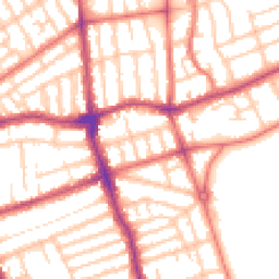 Daytime road noise heatmap for FY3 9BG
