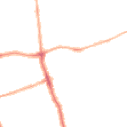 Night-time road noise heatmap for FY3 9BG