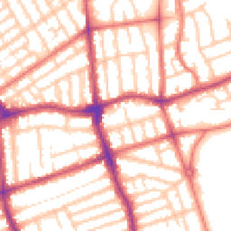 Daytime road noise heatmap for FY3 9BP
