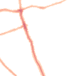 Night-time road noise heatmap for FY3 9DT