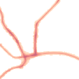 Night-time road noise heatmap for FY3 9QD