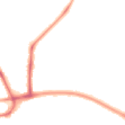 Night-time road noise heatmap for FY3 9RP