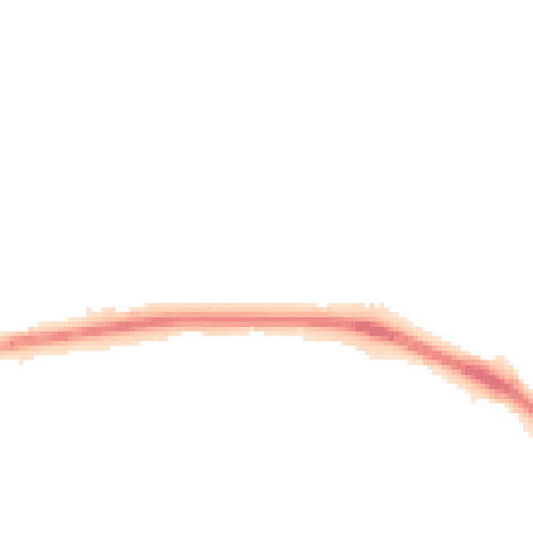 Night-time road noise heatmap for FY3 9UA