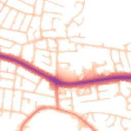 Daytime road noise heatmap for FY3 9XF