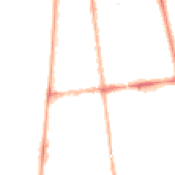 Night-time road noise heatmap for FY4 1AB