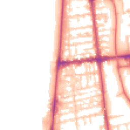 Daytime road noise heatmap for FY4 1AF