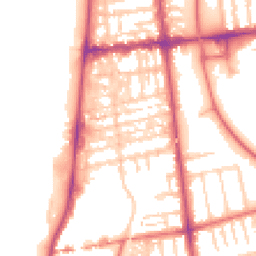 Daytime road noise heatmap for FY4 1AL