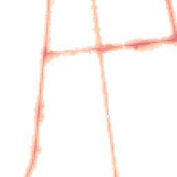 Night-time road noise heatmap for FY4 1BP