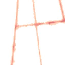 Night-time road noise heatmap for FY4 1BZ