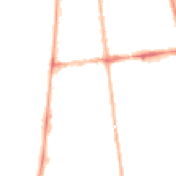 Night-time road noise heatmap for FY4 1DA