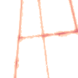 Night-time road noise heatmap for FY4 1DG