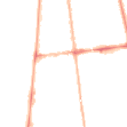 Night-time road noise heatmap for FY4 1DL