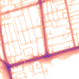 Daytime road noise heatmap for FY4 1PN