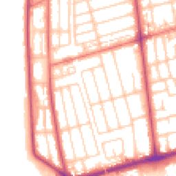 Daytime road noise heatmap for FY4 1QG
