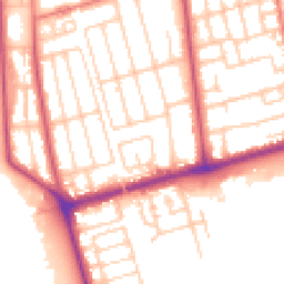 Daytime road noise heatmap for FY4 1QT