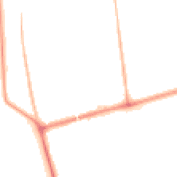 Night-time road noise heatmap for FY4 1QT