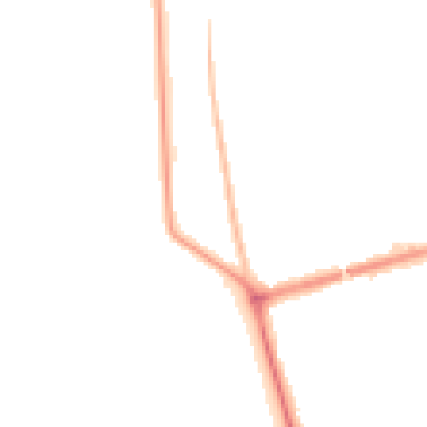 Night-time road noise heatmap for FY4 1SX