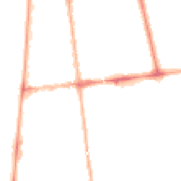 Night-time road noise heatmap for FY4 2AD