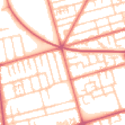 Daytime road noise heatmap for FY4 2BL