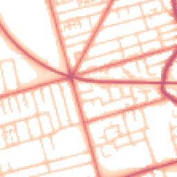 Daytime road noise heatmap for FY4 2BN