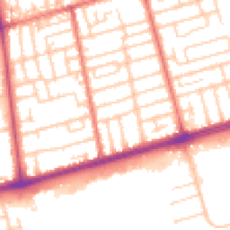 Daytime road noise heatmap for FY4 2QF