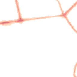 Night-time road noise heatmap for FY4 3BP