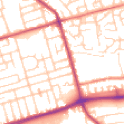 Daytime road noise heatmap for FY4 3NA